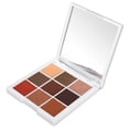 thumbnail image 1 of Paleta de sombras de ojos, 9 colores, brillo nacarado mate, sombra de ojos portátil en polvo para maquillaje, 1 of 8