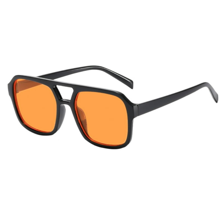 GILIGEGE Retro Square Sunglasses For Women Men Trendy Rectangle