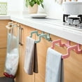 thumbnail image 3 of EIMELI Practical Kitchen Trash Garbage Bag Plastic Holder Cabinets Towel Rack Organizer, 3 of 8