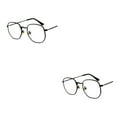 thumbnail image 3 of relayinert Fashionable Polarized Lens Small Square For Trendy Style Materials black anti-blue 2Set, 3 of 6