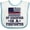 White and Blue, variant on Inktastic Firefighter Godfather Fireman Boys or Girls Baby Bib