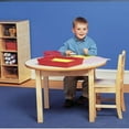 thumbnail image 5 of Childcraft Wood Round Kids Writing Table, 5 of 6