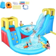 Banzai Double Drop Raceway - Big Inflatable Outdoor Backyard Water ...