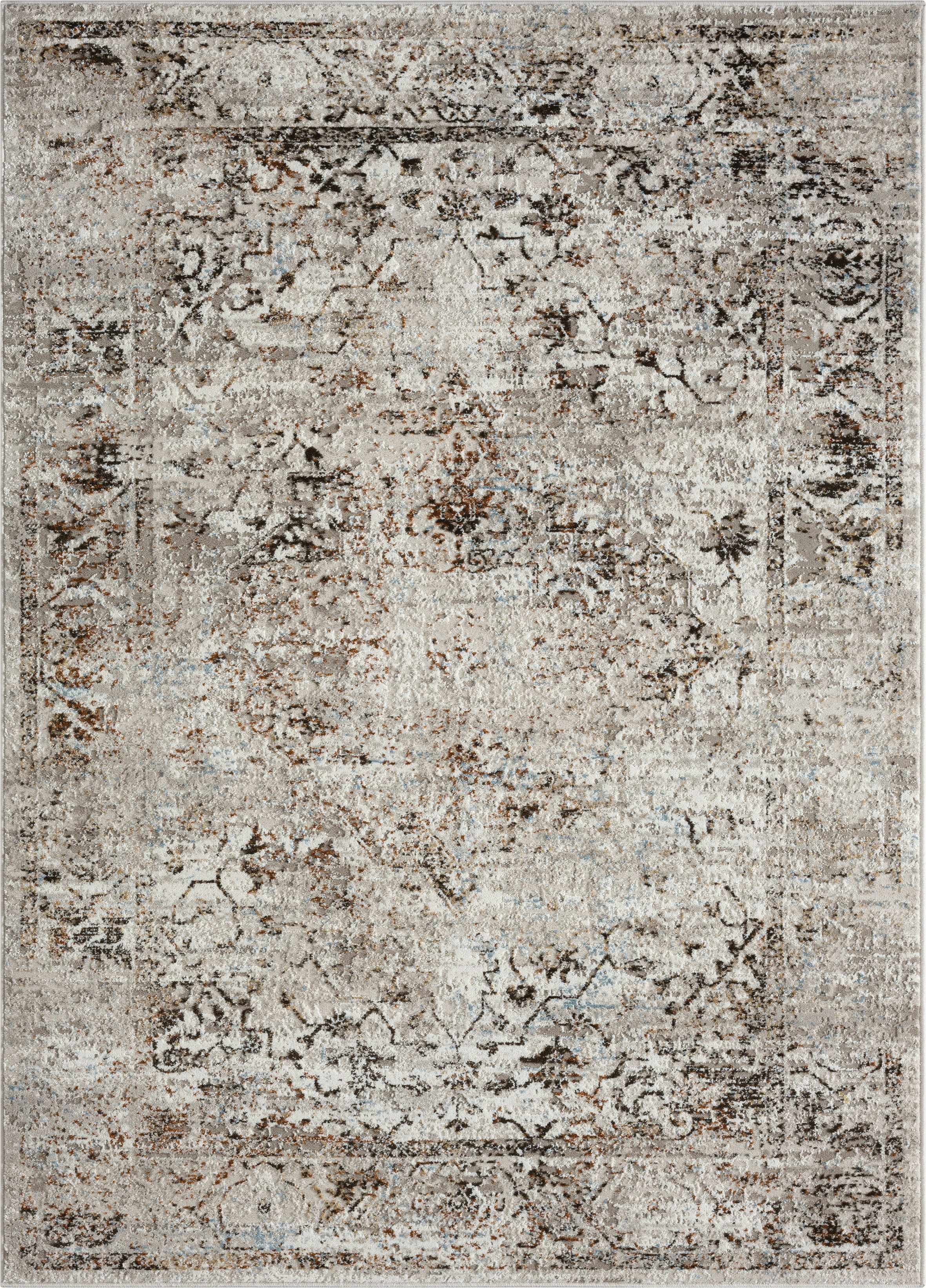 United Weavers Nelson Amos Transitional Medallion Area Rug, Blue, 9'10" X 13'2"