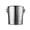 Silver, variant on Stainless Steel Ice Bucke With Tiger Head Handle Elegant Wine Chiller For Beer, Beverage Parties(Gold-19Cm)