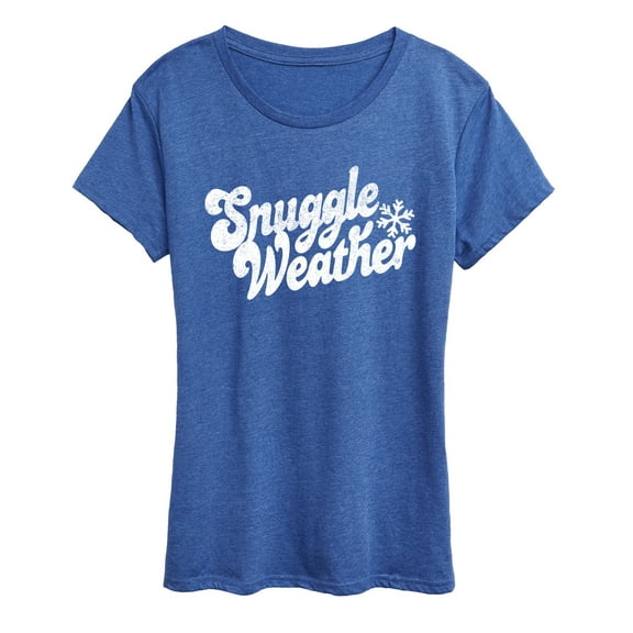 Instant Message - Snuggle Weather - Women's Short Sleeve Graphic T-Shirt