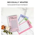 thumbnail image 4 of RXIRUCGD 48pcs A6 Europe Envelopes Save 52 Weeks Save Challenge 30 Days Save Money Punch Card Paper, 4 of 9