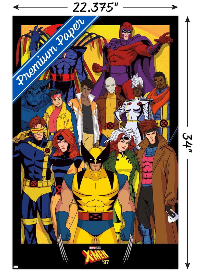 Marvel X-Men '97 - Characters Wall Poster, 22.375
