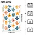 thumbnail image 2 of FORMRS 1-Subject Spiral Notebook 8" x 5" College Ruled 60 Refillable Sheet A5 Hard Cover, Colorful Flowers, 2 of 7