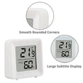 thumbnail image 3 of Lizbin Small Digital Hygrometer Indoor Thermometer, LCD Digital Room Hygrometers Thermometers, Mini Indoor Hygrometer Temperature Monitor Humidity Meter for Home Office Comfort Reptile Thermometer, 3 of 7