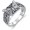 Butterfly, variant on Mushroom Flower Leaf Ring 925 Sterling Silver Gothic Punk Ring Y2k Thumb Ring Mushroom Jewelry Gifts for Women Men Size 8