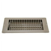 AP Products 013-630 - 12" x 4" Brown Metal Floor Vent