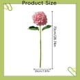 thumbnail image 3 of 1Stem Artificial Hydrangea Household Imitation Artificial Flowers For Centerpiece Arrangement (Color7), 3 of 7