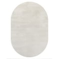 thumbnail image 4 of JONATHAN Y SUPERSOFT 3 x 5 Oval Area Rug, Haze - Cream, SEU100D-3OV, 4 of 10
