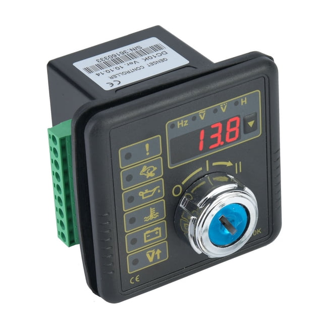 Controlador de generador electrónico, motor DC10K Arranque manual Módulo de controlador de generador DK Acabado de lujo
