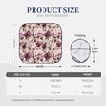 thumbnail image 3 of Balery 2 Piece Rose Flowers Car Windshield Sun Shade|Foldable Front Windshield Shade for Car Front Window for Most Sedans SUV Truck-, 3 of 7