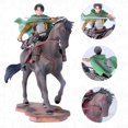 thumbnail image 2 of Figura de acción de ataque a los Titanes, estatuas de PVC de 20cm, Mikasa, Rival, Ackerman, Levi, modelo coleccionable, regalo Gong Bohan LED, 2 of 2