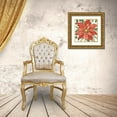 thumbnail image 3 of Jacobs, Cindy 12x12 Gold Ornate Wood Framed with Double Matting Museum Art Print Titled - Red Poinsettia, 3 of 4