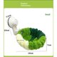 thumbnail image 5 of Portable Suction Cup Bird Perch Nest for Travel Car Window Glass, Warm Bird Sleeping hut Snuggle Bed for cage (Small size forest green), 5 of 5