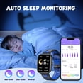 thumbnail image 5 of Smart Watch for Kids 1.75" with Fitness Tracker, Sleep Monitor, Sports Calling , DIY Dial, IP67 Waterproof, Step Counter, Puzzle Games, Alarm Clock, with APP, Gift for 4-15 Years Old Boys and Girls, 5 of 13