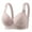 #1_Gray, variant on Women's Wireless Push Up Bra - Anti Sagging Full Coverage Bralette, Seamless Comfort Lift & Support, No Underwire Super Gather Everyday Bra, Soft Breathable Lace Underwear for Plus Size