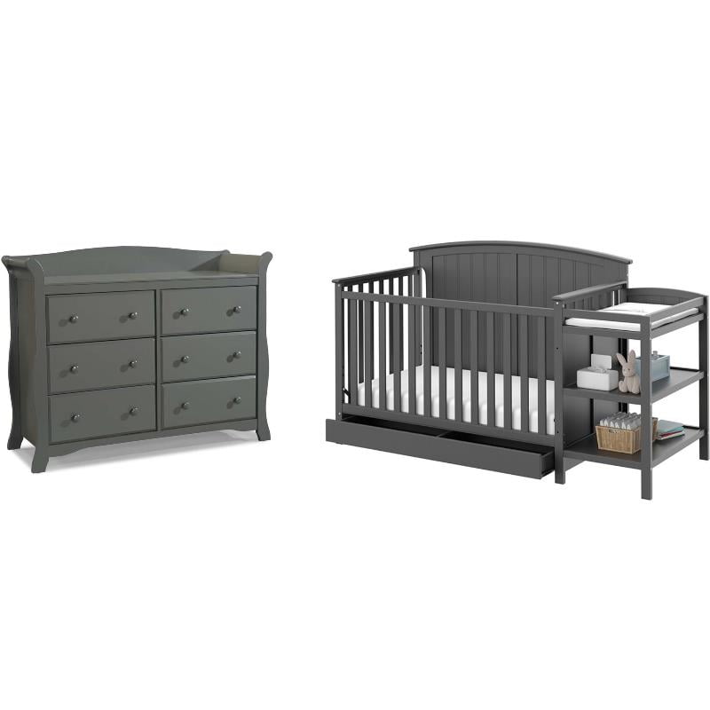 Crib Changing Table And Dresser Set, Cribs Changing Table And Dresser Combo