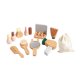 thumbnail image 5 of Juego de juguetes de maquillaje de madera, juguetes de salón de belleza, juguete de peinado portátil, juego de rol, juego de simulación para niñas,, 5 of 9