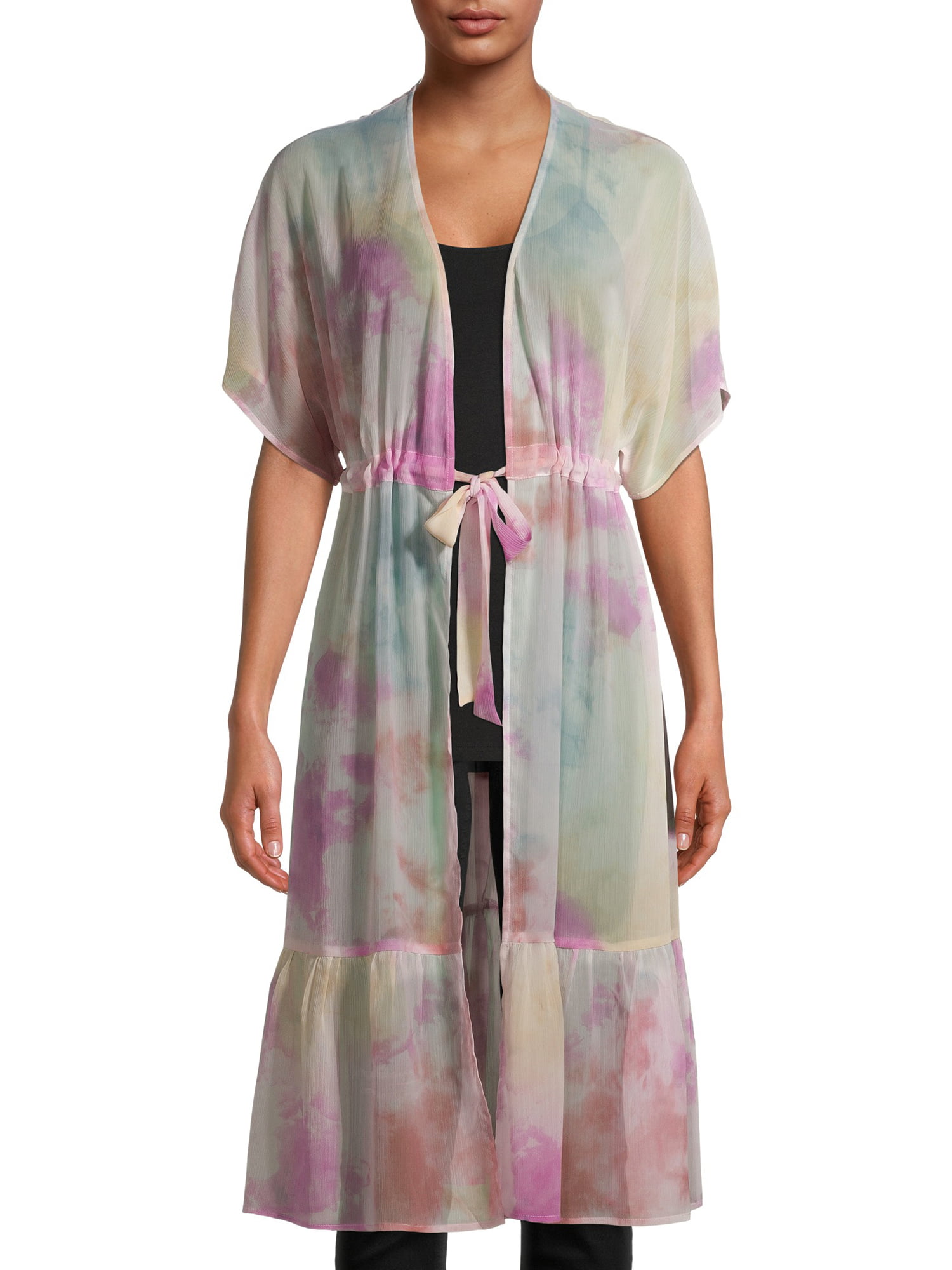 NB Tie Dye Kimono - Walmart.com