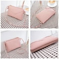 thumbnail image 2 of Ludlz Women Fashion Solid Color Leaf Zipper Shoulder Bag Crossbody Handbag Phone Pouch, 2 of 8
