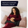thumbnail image 5 of Geniani XL Heating Pad for Back & Cramps Relief – Heat Pad for Neck, Shoulders & Muscle Comfort with Auto Shut Off, Ultra-Soft Machine Washable Fabric (12"×24", Black), 5 of 10