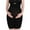 Black, variant on Womens Maternity Shorts High-Waist Mid-Thigh Pregnancy Shapewear Underwear Boy Shorts Against Baby Bump