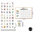 thumbnail image 5 of Inkdotpot Kids Daily Responsibility Checklist, Hanging Chore Chart- Childrens Job Poster- Morning/Evening Daily Routine- Daily Task List-MZA, 5 of 6