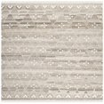 thumbnail image 3 of Safavieh Natural Kilim Natural Area Rug - Square 5', 3 of 5