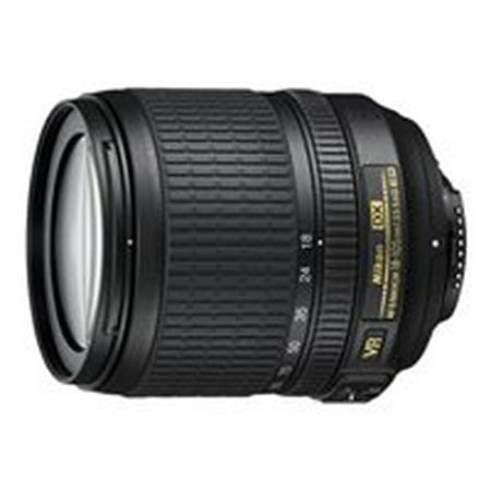 Nikon Zoom-Nikkor - Zoom lens - 18 mm - 105 mm - f/3.5-5.6 G ED AF-S DX VR - Nikon F - for Nikon D200, D2Xs, D3, D300, D3000, D3s, D3X, D40, D5000, D60, D70, D700, D7100, D80,