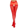 thumbnail image 2 of Collants Transparents Aguichant Brillants pour Femmes Collants Extensibles Lingerie Bas Confortables à Porter à la Mode, 2 of 9