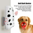 thumbnail image 1 of BeesClover Ultrasonic Bark Stopper Anti Bark Wall Mounted Voice Activated Dog Repeller Equipment Training Device, 1 of 8
