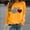 Yellow, variant on Munlar Womens Cardigan Sweaters,Women's Fashion Long Sleeve Love Printed Sweatershirt Loosen Sweater Sweatershirts
