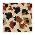 thumbnail image 4 of Awypu Sexy Leopard Print Art Waterproof Resistant Fabric Square Tablecloth 100% Polyester Fiber 36*36, 4 of 8