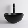 thumbnail image 4 of Aquaterior Round Ceramic Vessel Sink with Bathroom Single Handle Faucet Drain Combo, 4 of 7