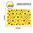 thumbnail image 3 of Efavormart 11 Sq ft. | 4 Panels Artificial Sunflower Wall Mat Backdrop, Flower Wall Decor, Indoor/Outdoor UV Protected, 3 of 11