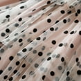 thumbnail image 7 of Princess Girl Casual Dress Polka Dots Toddler Layered Tulle Kids Knit Clothing, 7 of 7