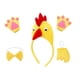 thumbnail image 3 of Disfraz de pollo 3D para niñas, accesorios de cosplay novedosos, vestido elegante para Cola amarilla amarilla, 3 of 9