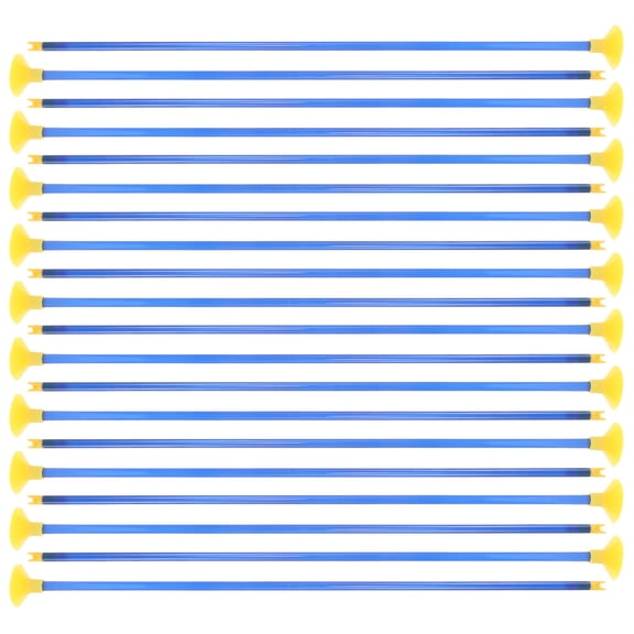 OUNONA Toy Arrows Set 20pcs Plastic Arrows for Kids Outdoor Play Archery Practice