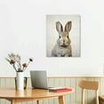 thumbnail image 2 of Cute Rabbit Wall Art Cute Animal Artwork Bunny Picture Bunny Rabbit Wall Art Bunny Funny Animal Picture Animal Painting Bunny Tail Picture Watercolor Print, 2 of 4