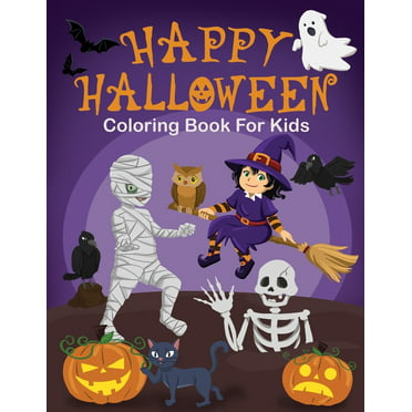 Fantasy Horror Coloring Book : Halloween Horror Coloring Book For ...