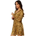 thumbnail image 2 of Vestido mini sublimado Roman Fashion, 2575 dorado CH Roman Fashion V-ELY-2575-PRINT-TR-ALL, 2 of 6