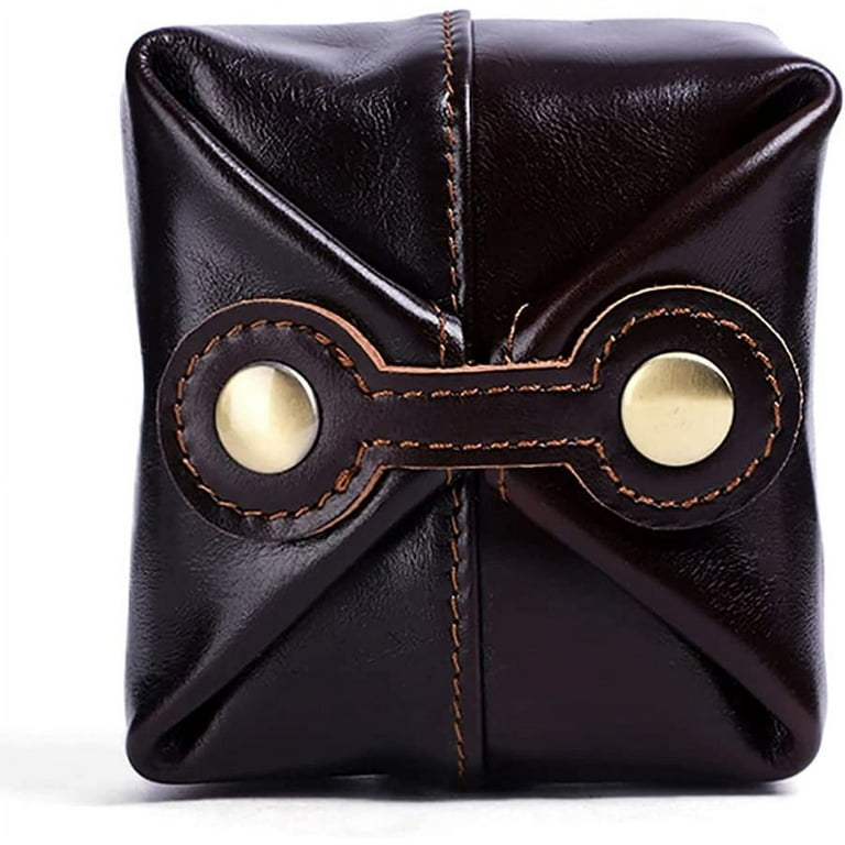 Snap closure coin purse deals