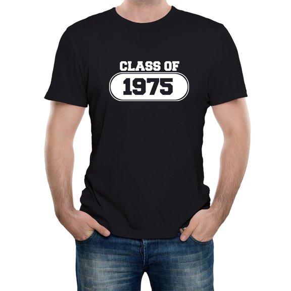 Reality Glitch Class of 1975 College School Graduation Mens T-Shirt
