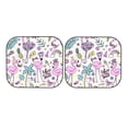 thumbnail image 7 of Xecao Summer with Flamingo for Foldable Car Sun Shades (2-Pack) offer sun protection with an easy-fold design for convenient windshield shading., 7 of 7