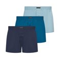 thumbnail image 1 of Lyle & Scott Mens Plain Regular Boxer Shorts (Pack of 3), 1 of 3